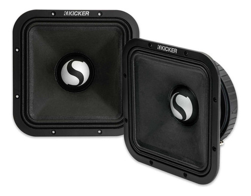 Kicker St9mr Street Series - Rango Medio Cuadrado De 9 Pulgadas, Par, 4 Ohmios