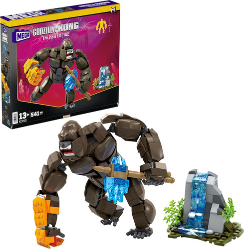 Mega Godzilla X Kong The New Empire Building Set Action F...