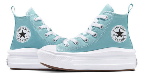 Tenis Converse Ctas Move Hi A10704c Niñas