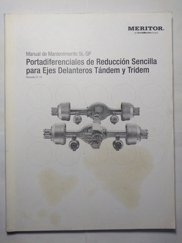 Portadiferenciales De Reducción Sencilla Para Ejes Delantero (Usado)