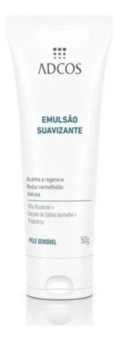 Emulsão Suavizante Alfa Bisabolol Peles Sensíveis Adcos 50g