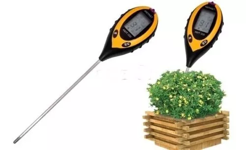 Medidor Ph Humedad Temperatura Luminosidad 4 En 1 Plantas - Impormel