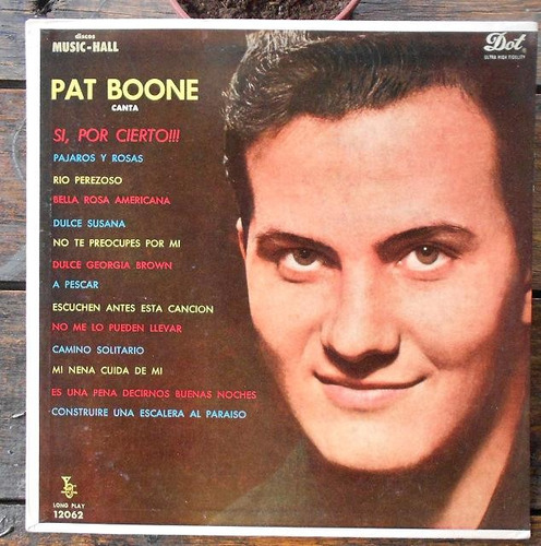 Pat Bonne Si Por Cierto Lp Vinilo Vg++