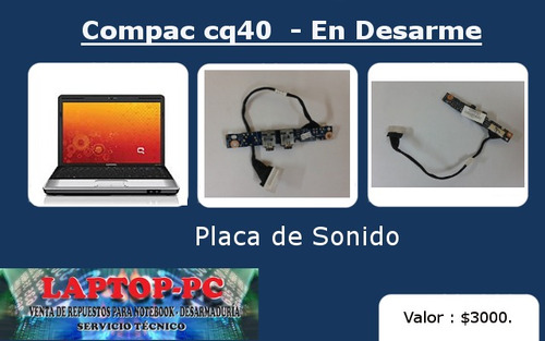 Placa De Sonido Cq40