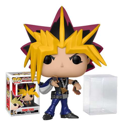 Funko Pop Yami Yugi 387 Yu Gi Oh Kingdom Cartas Portector