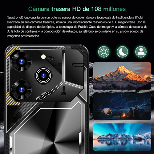 Teléfono Inteligente Android Povo 6 Pro ,dual Sim, 3gb+32gb,