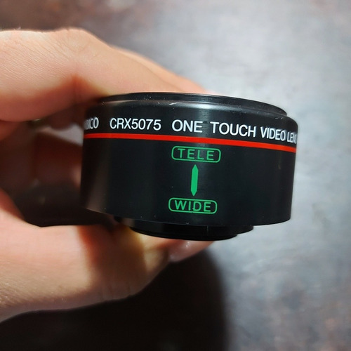 Imagem 10 de 10 de Lente 37 Mm Ou 30,5 Mm Dupla Tele E Wide Usada