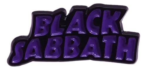 Pin Botton Broche Black Sabbath Ozzy Osbourn Rock Metal