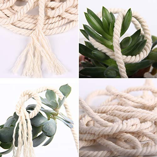 Imagen 3 de 7 de Cordon Macrame 4mm X 150yards | Cuerda De Macramé 100%