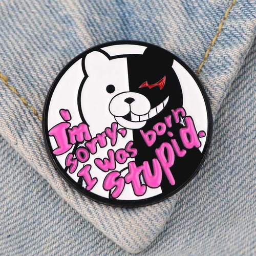 Imagen 2 de 4 de Pin Broche Danganronpa Monokuma