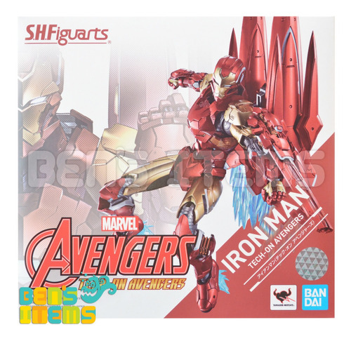 Sh Figuarts Ironman Iron Man Tech On Avengers