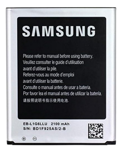 Batería Samsung  S3 Grande I9300 Eb-l1g6llu
