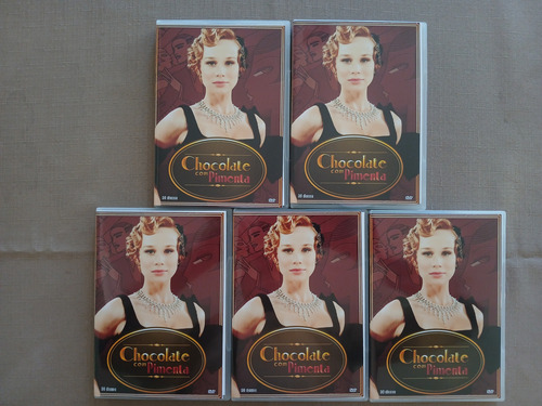 Dvd Novela Chocolate Com Pimenta Completa - 2003 - (30dvds)