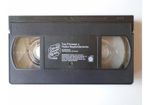 Club De Ensueño De Kelly Tres Princesas Y Hadas Vhs 2002