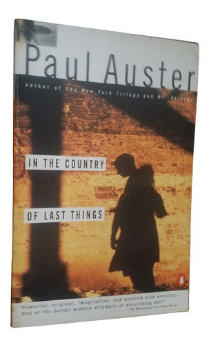 In The Country Of Last Things Paul Auster En Ingles Original