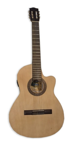 Guitarra Criolla Clasica Gracia Modelo C1 Con Corte Afinador