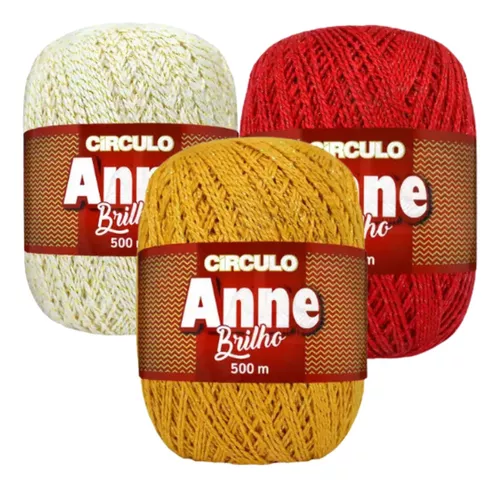 Linha De Croche Anne Matizada | MercadoLivre 📦