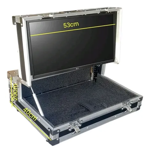 Case Rack Para Atem Mini E Monitor Até 21 Pol. ( Blackmagic