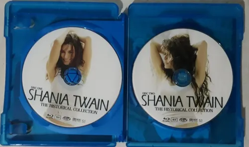 Bluray Duplo Shania Twain Collection Legendado Frete Grátis