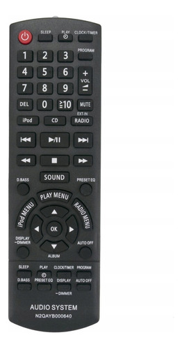 Mando A Distancia Para Panasonic Sc-hc25 Sc-akx14 Sc-pmx5 Sc