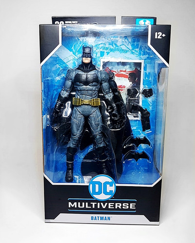 Boneco Mcfarlane Toys Batman Ben Affleck Bvs Dc Multiverse