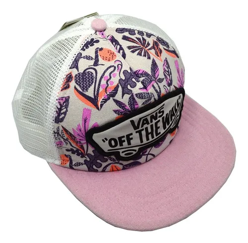 Gorra vans rosa clearance mujer