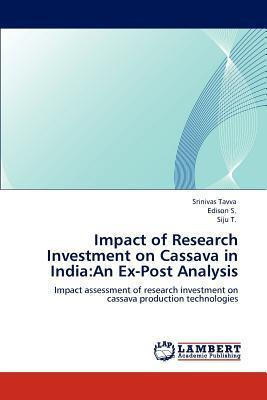 Libro Impact Of Research Investment On Cassava In India -...