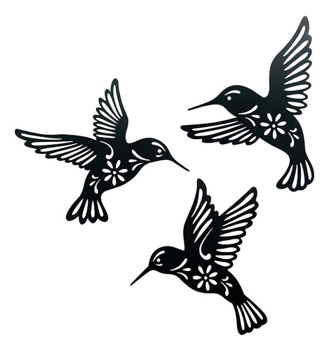 Colgante De Colibrí Hueco De Metal Para Decoración De Colibr