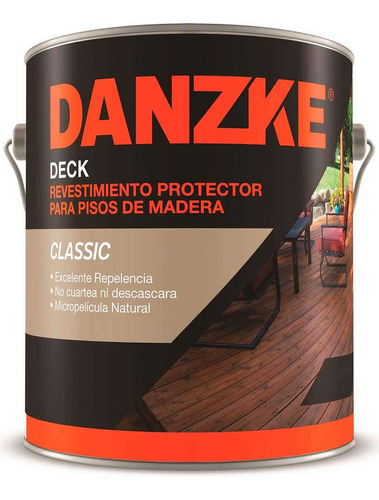 Danzke Deck Petriclac Color Madera X 4lts - Rex