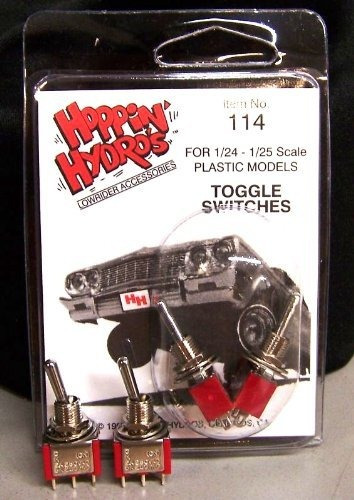 Interruptor 2 Mini Toggle Para Hobby Modelo Kit Hidraulica