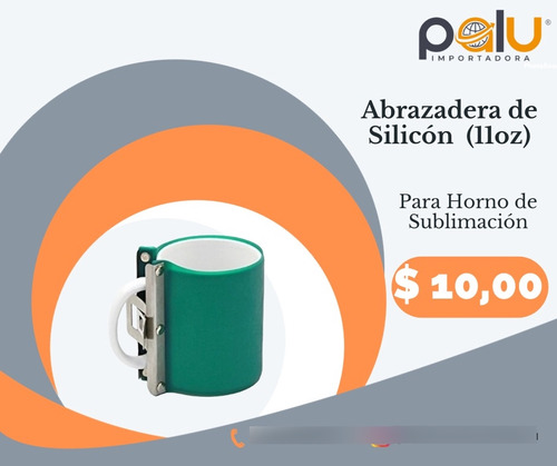 Abrazaderas Para Sublimar Tazas De 15oz.