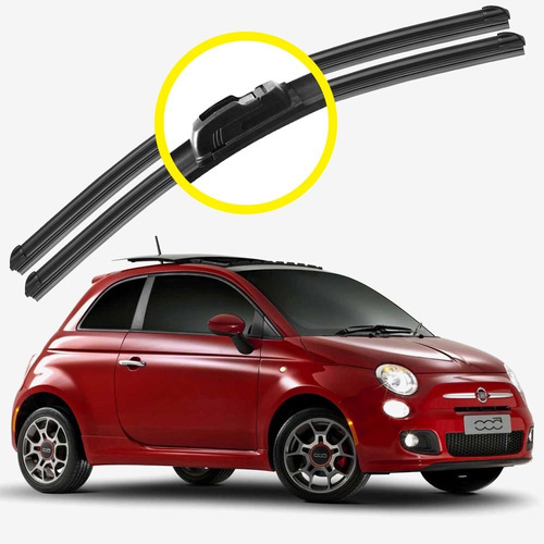 Palheta Fiat 500 - 2012 Em Diante - Limpador De Para-brisas