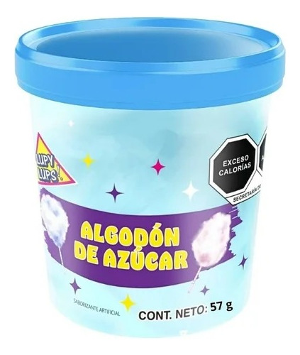 Algodón De Azúcar En Vaso 57g