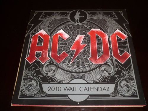 Ac/dc / Official Wall Calendar 2010 Black Ice Ozzyperu