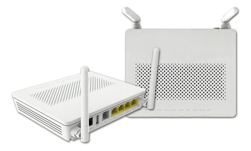 Roteador Onu Gpon Huawei Wifi Hg8546m 2pots + 4ge + 1usb Cor Branco Bivolt