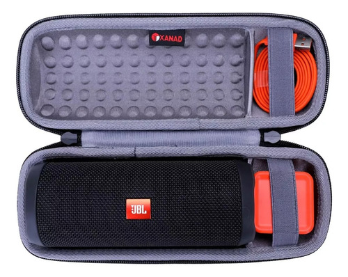 Jbl Flip 5 Estuche Forro Rígido Impermeable Abollonado