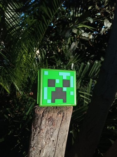 Porta Juegos Creeper Minecraft Nintendo Switch 12 Cartuchos