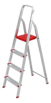 Comprar Escalera De Aluminio Botafogo 4 Escalones 
