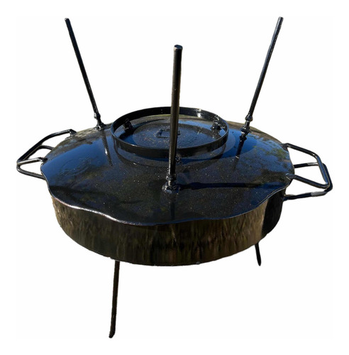 Disco Paella De Arado 45cm Con Tapa Bifera Marca Rp
