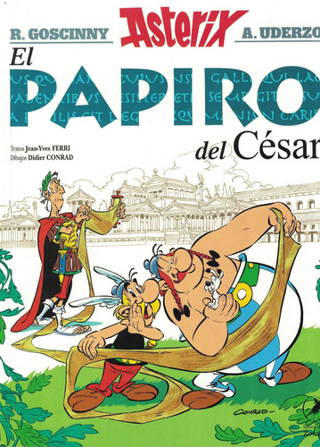 El papiro del César, de Jean-Yves Ferri. Editorial LIBROS DEL ZORZAL, tapa blanda en español