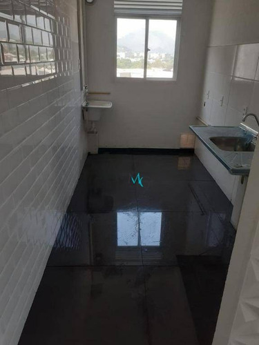Imagem 5 de 9 de Apartamento Com 2 Dormitórios, 44 M² - Venda Por R$ 185.000,00 Ou Aluguel Por R$ 1.100,00/mês - Campo Grande - Rio De Janeiro/rj - Ap0350