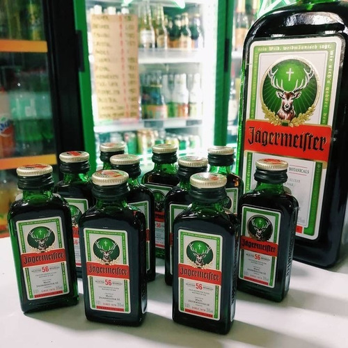 Miniatura Original Jagermeister 12 Unidades Envío Incluido