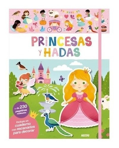 Libro Libro De Stickers : Princesas Y Hadas 