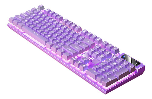 Teclado Flotante Con Cable Usb R Gaming Keyboard, Ergonomi 3