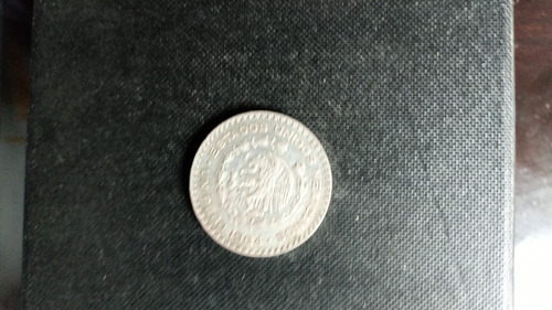 Moneda De Colección De Un Peso Morelos Con Error 1964 (Usado)