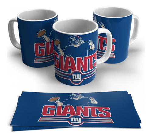 Taza Cerámica 11 Oz Nfl Giants New York Mod4