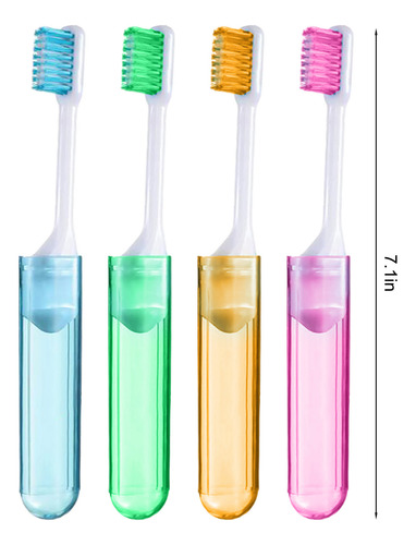 Cepillo De Dientes Plegable L Travel Bulks Con Diente 7382