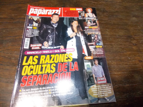 Revista Paparazzi 559 Tinelli Zanca Fort China Rial 27/7/12