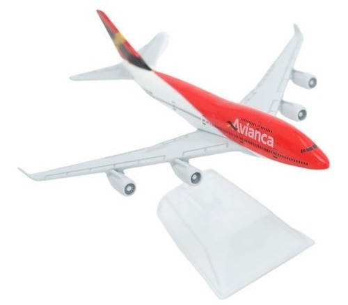 Avião Para Colecionar Boeing Airbus Miniatura Avianca Metal 