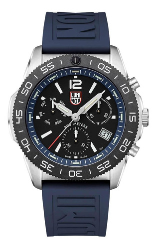 Reloj De Pulsera Luminox Para Hombre Xs.3143 Azul